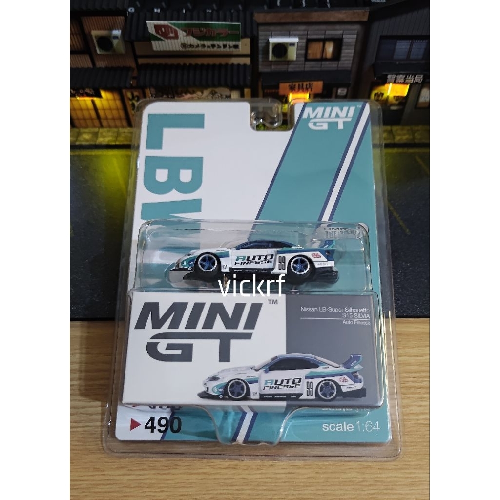 Mini GT Nissan Silvia S15 LBWK Auto Finesse