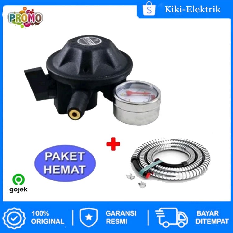 Gascomp Selang Regulator Gas Regulator SuperLock Regulator Gascomp Superlock Selang Gas