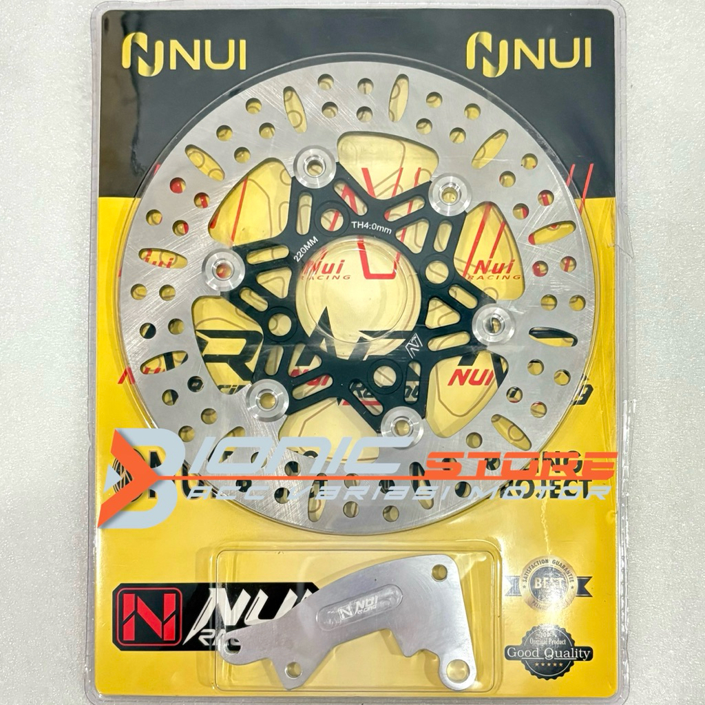 PIRINGAN DISC CAKRAM DEPAN NUI 220MM BEAT SCOOPY VARIO 110 VARIO 125 - NUI RACING PROJECT