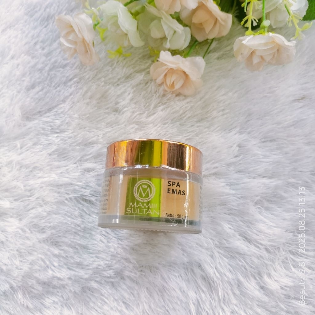 MAMIII SULTAN - Satu Pot SPA EMAS Exfoliating Mask 50 GR