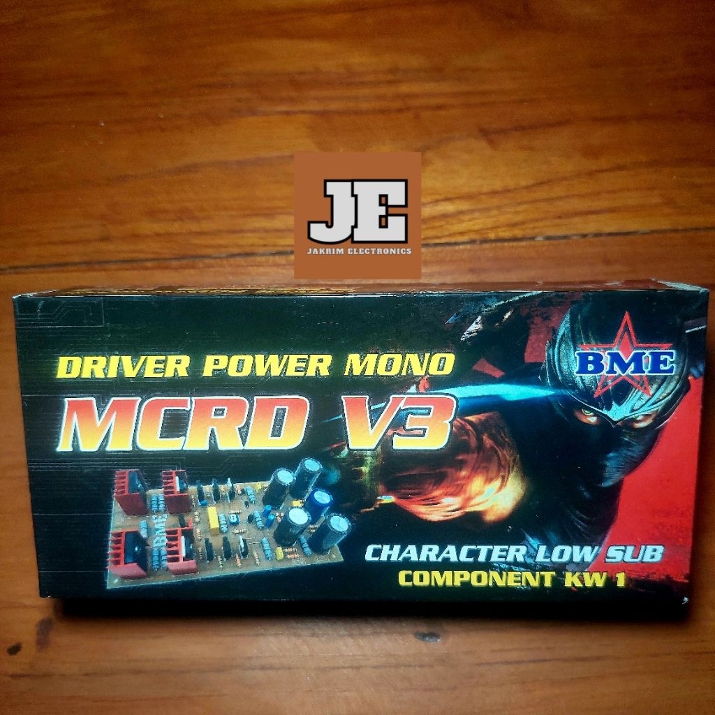 Kit Power Driver Mono Sub Low MCRD V3 BME