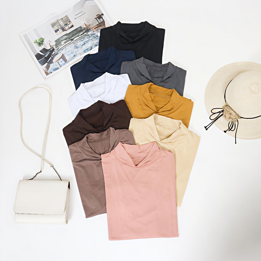 BAJUMI CLOTHING - MANSET PANJANG WANITA ISI 2 PCS