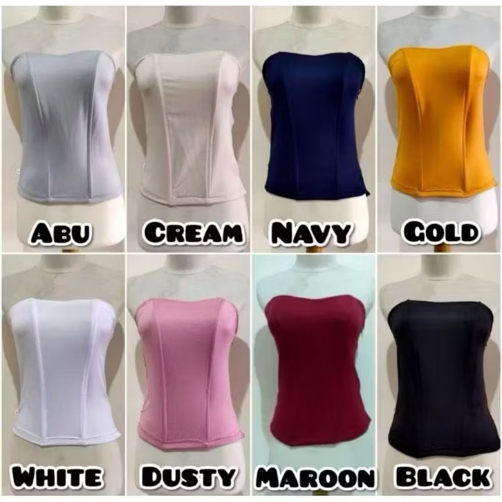 Kamisol Kebaya / Bustier / Longtorso | Kebaya Resleting Samping