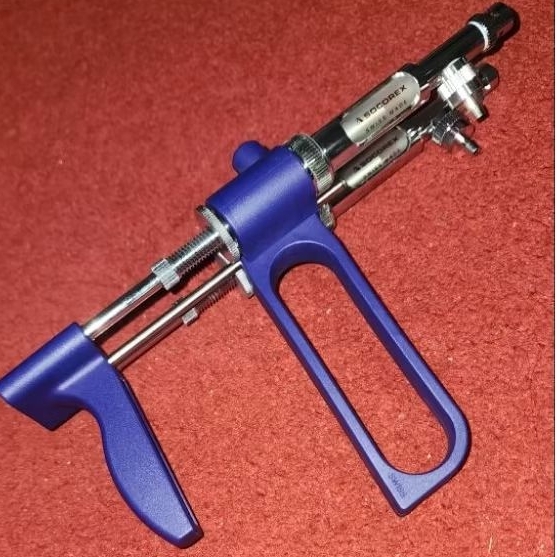 SOCOREX TWIN 1ml Original SOCOREX DOUBLE 1ml Alat Suntik Hewan Double Suntikan Ayam Socorex Double 1