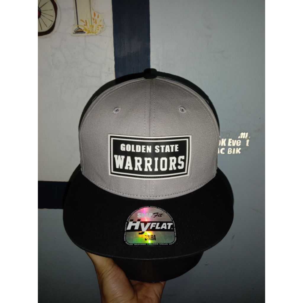 topi snapback original NBA GSW