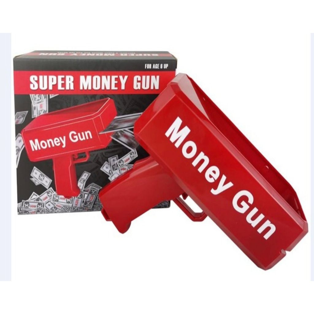 Mainan Anak Money Gun / Mainan Tembakan Uang