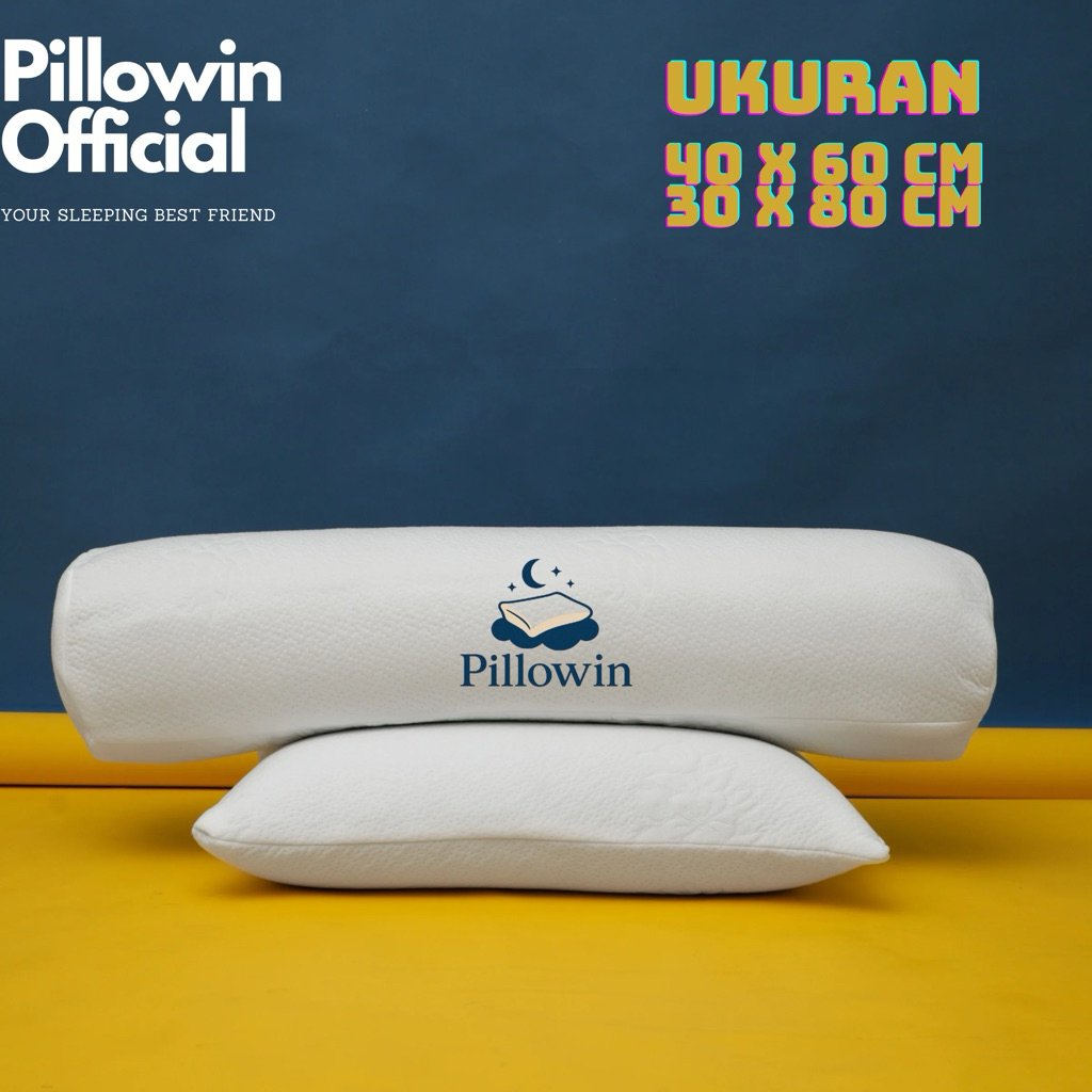 Set Bantal Guling Pillowin – Memory Foam Empuk & Awet untuk Istirahat Berkualitas - Bantal Murah - B