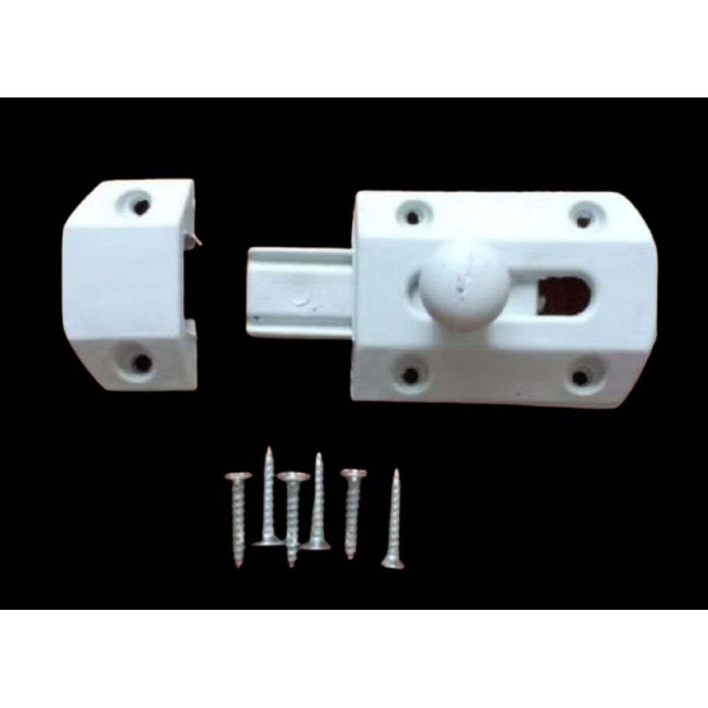 slot kunci pvc  pintu kamar mandi