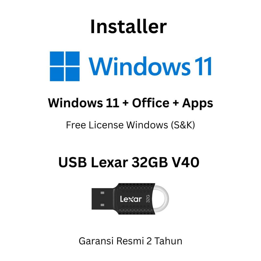 USB Lexar - Installer Windows 11