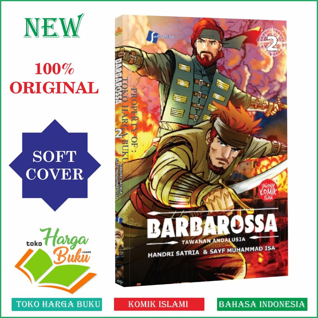 Foto Komik Barbarossa Jilid 2 Tawanan Andalusia Komik Pahlawan Islam FULL COLOR Salsabila - Al-Kautsar