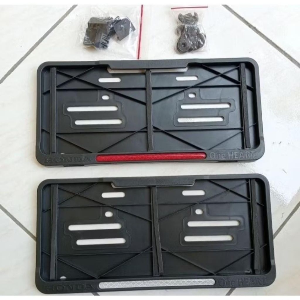 Cover plat nomor dudukan plat nomor motor original honda