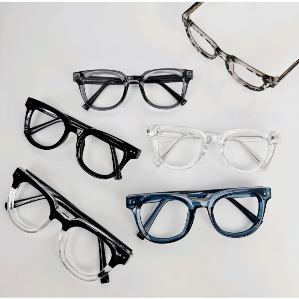 KACAMATA FASHION FRAME KOTAK BOLD TEBAL TERBARU UNISEX 2120