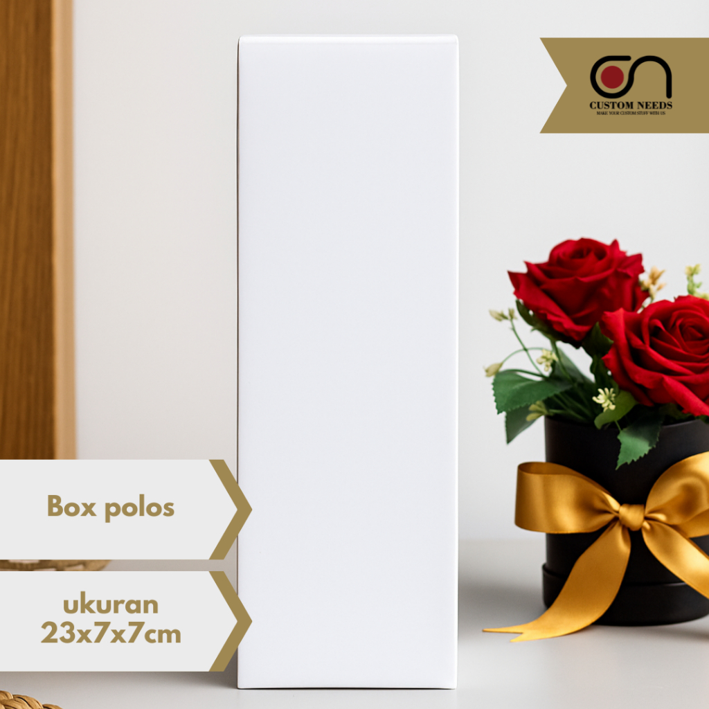 Tumbler Polos Box Karton Tumbler Box Polos Termos Kardus Tumbler Polos Uk 23x7x7cm