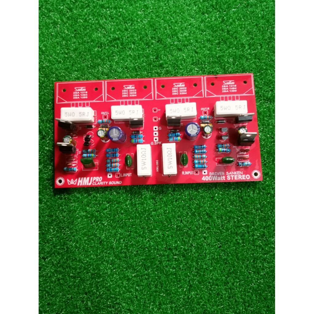 Kit Driver Power Amplifier stereo 2x400 Watt