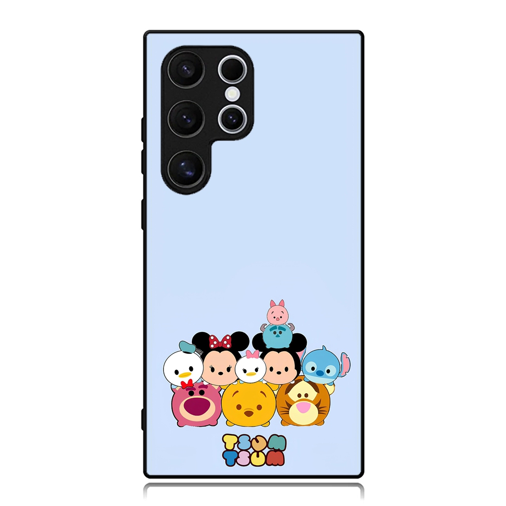 Case Samsung S25 S24 S23 S22 S21 S20 Ultra Plus Fe Lite Rubber Custom Tsum Tsum Disney