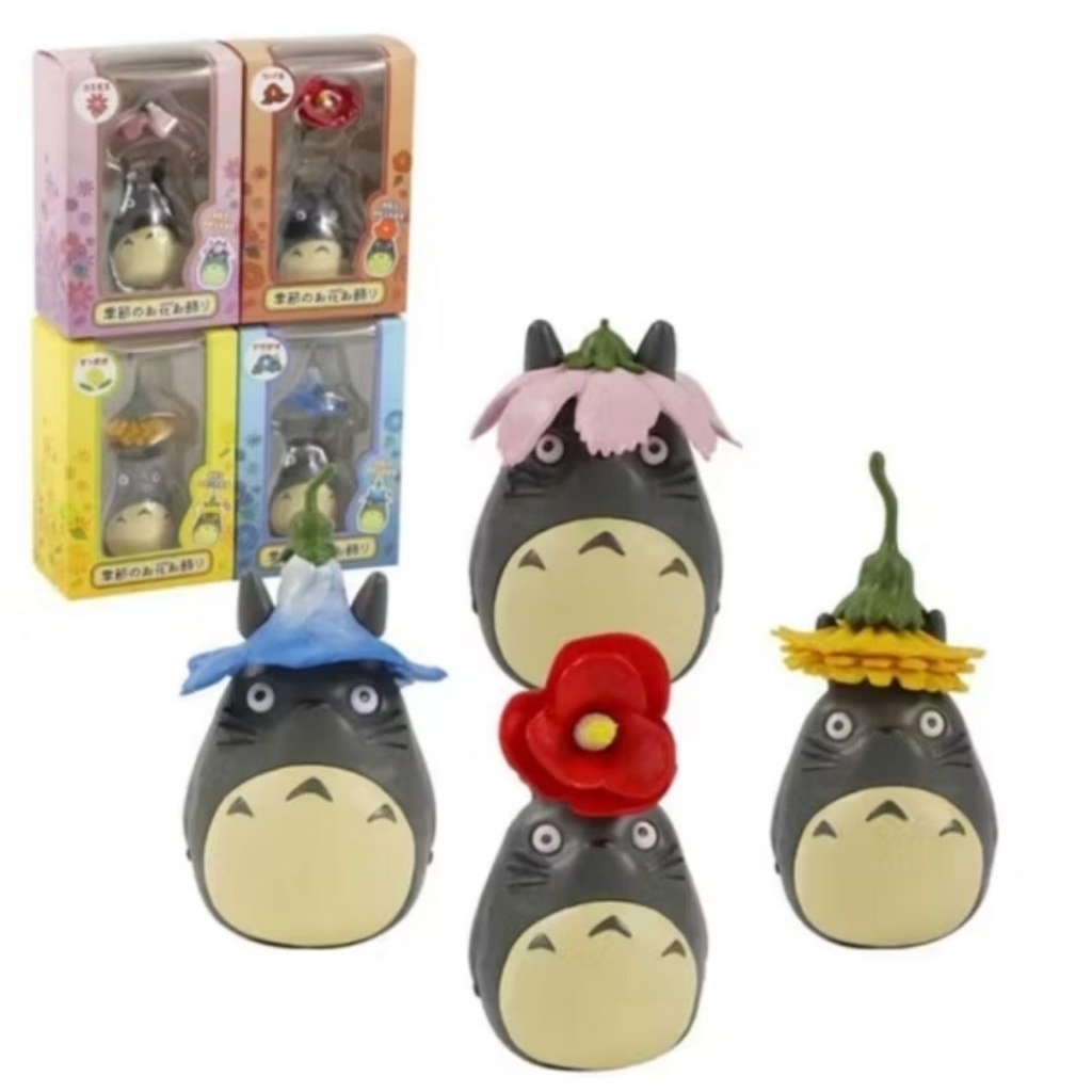 Studio Ghibli My Neighbour Totoro Action Figure Set Isi 4
