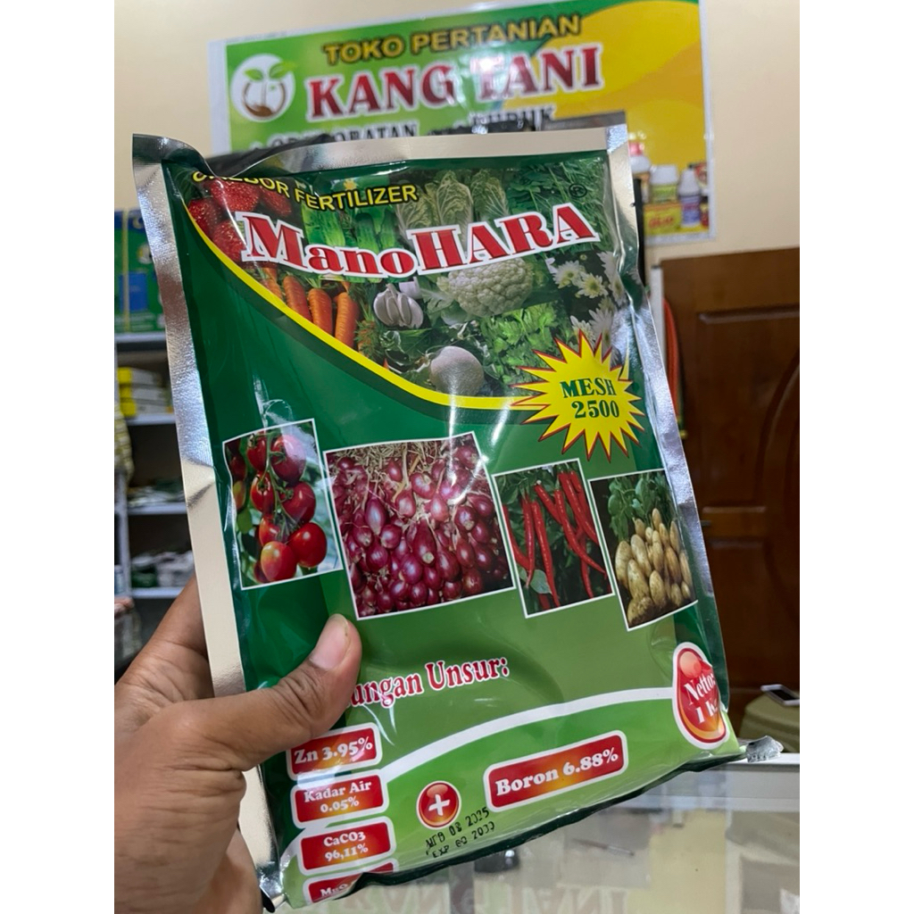 Pupuk pelengkap karbol fertilizer MANOHARA 1KG