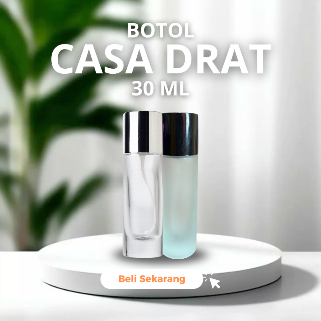 BOTOL PARFUM  CASA 30 ML || SPRAY|| botol parfum 30 ml ||PERLUSIN