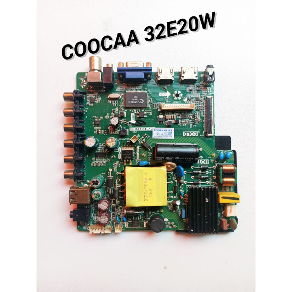 MB TV COOCAA 32E20W/MAINBOARD TV LED COOCAA 32E20W
