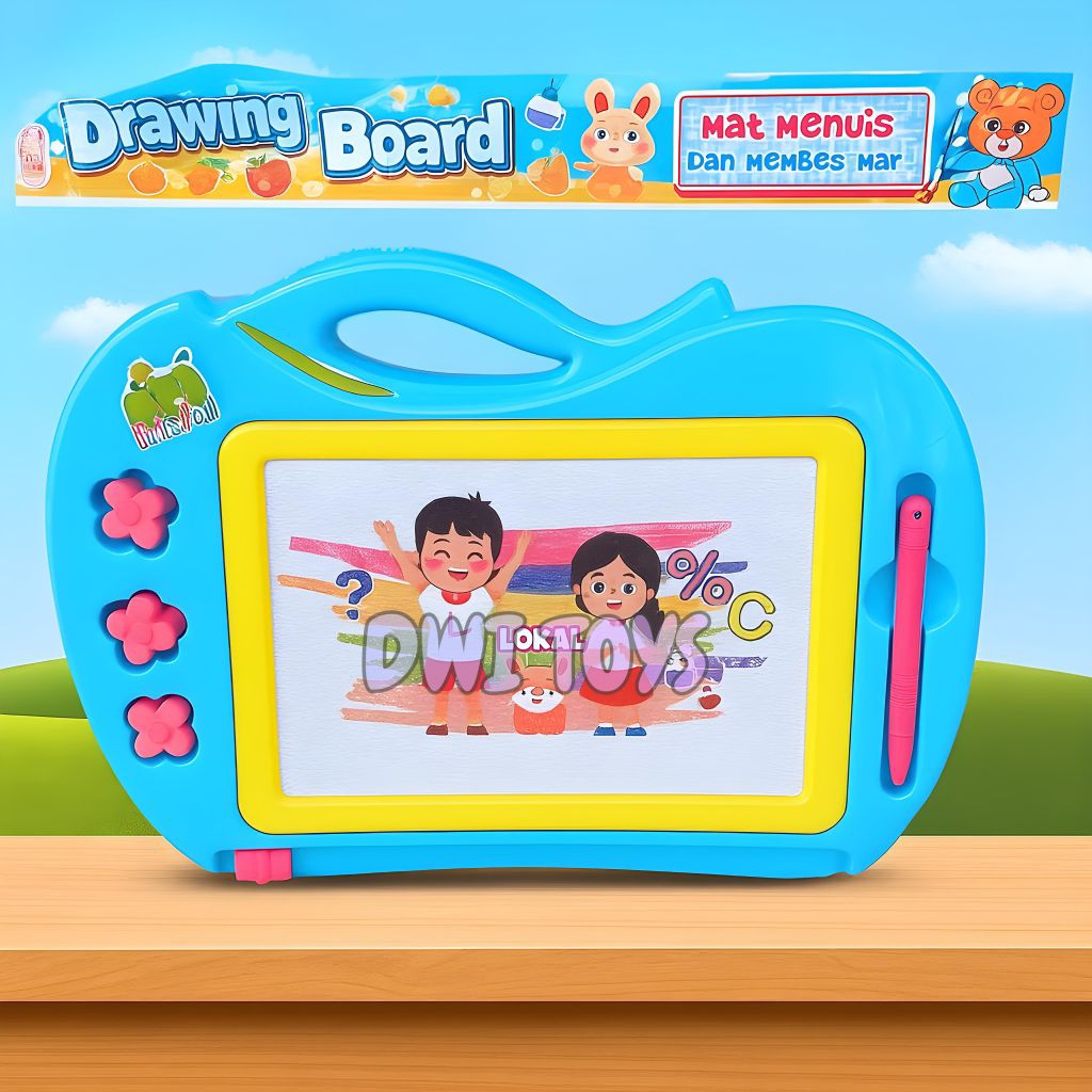 Mainan Anak Papan Tulis Magnet Belajar Menulis Dan Menggambar Drawing Board Mainan Edukasi Anak Laki Laki Dan Perempuan