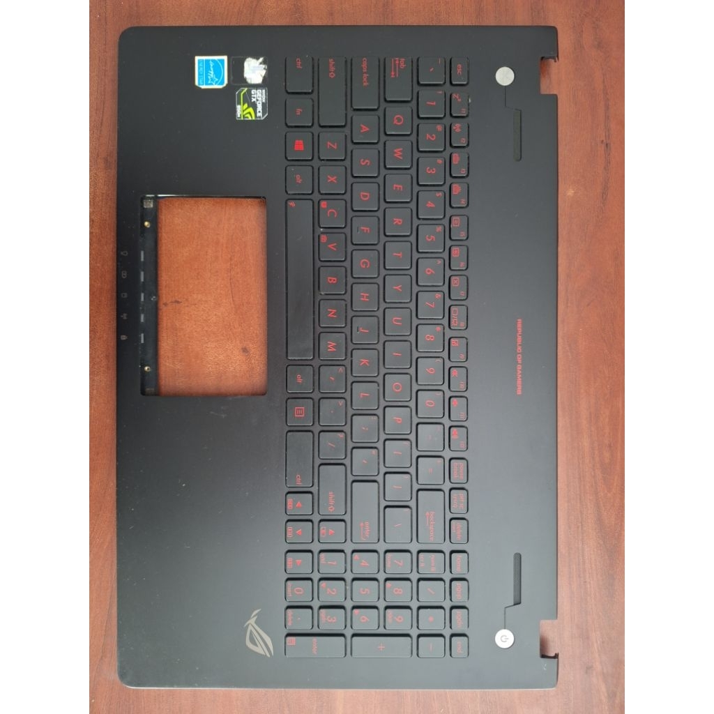 Palmrest+keyboard eror Asus ROG GL752V series copotan
