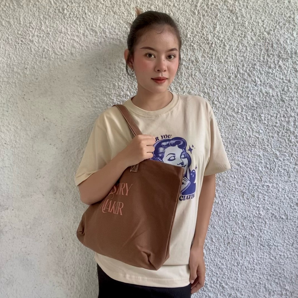 TOTE BAG KANVAS | HISTORY MAKER