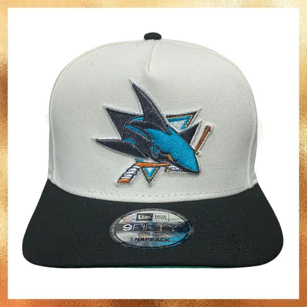 Topi New Era San Jose Sharks 9FIFTY A-Frame Snapback Hat Original
