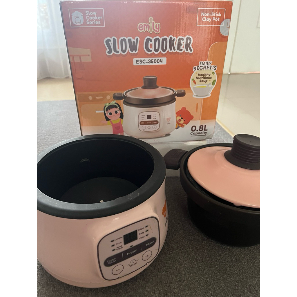 Preloved - Emily Slow Cooker Claypot 0.8 L