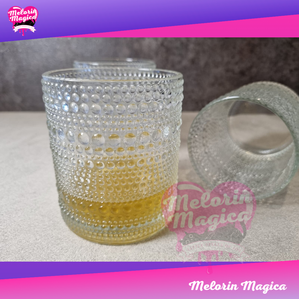 Gelas Crystal Whiskey Kopi Cocktail | Mini Bubble Rock Glass