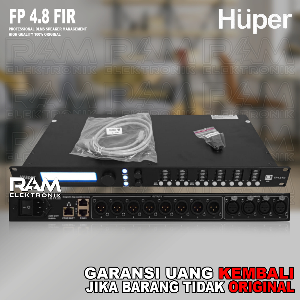 DLMS Speaker Management HUPER FP 4.8 FIR | FP4.8FIR | FP 48 FIR Original