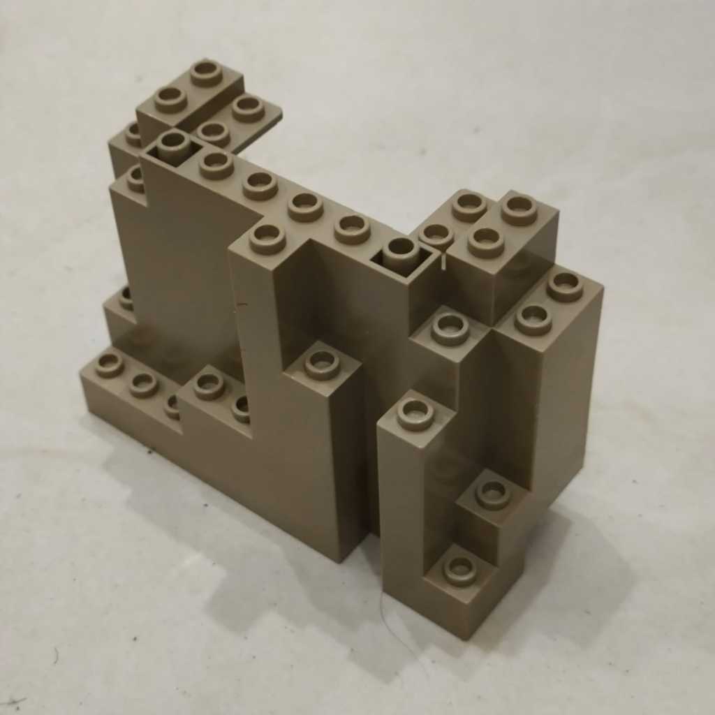 Lego Parts #60052 / 6082 ROCK Panel BURP 4x10x6 ori original