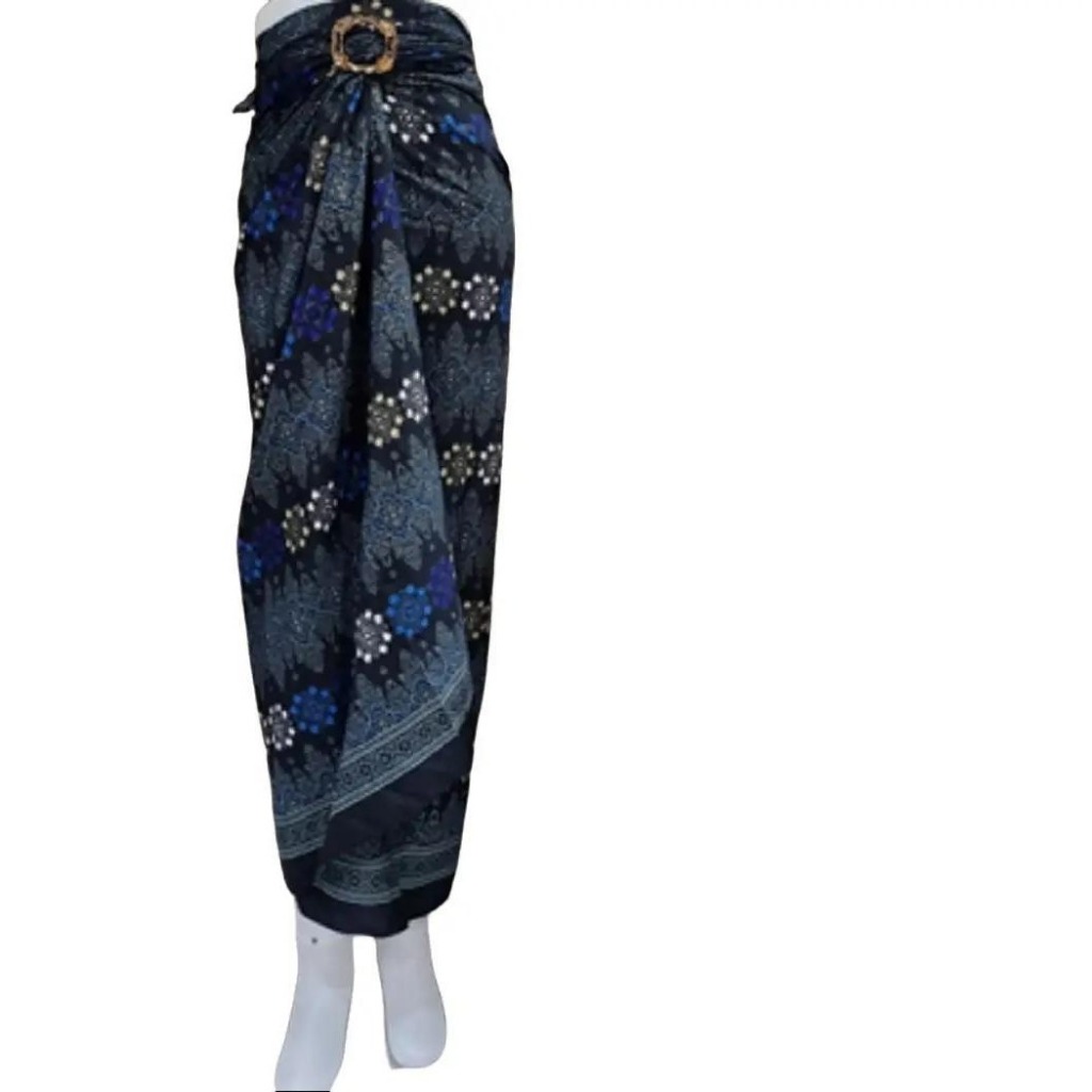 Rok Batik Wanita Kain Lilit Bahan Semi Sutra Silky Motif 29