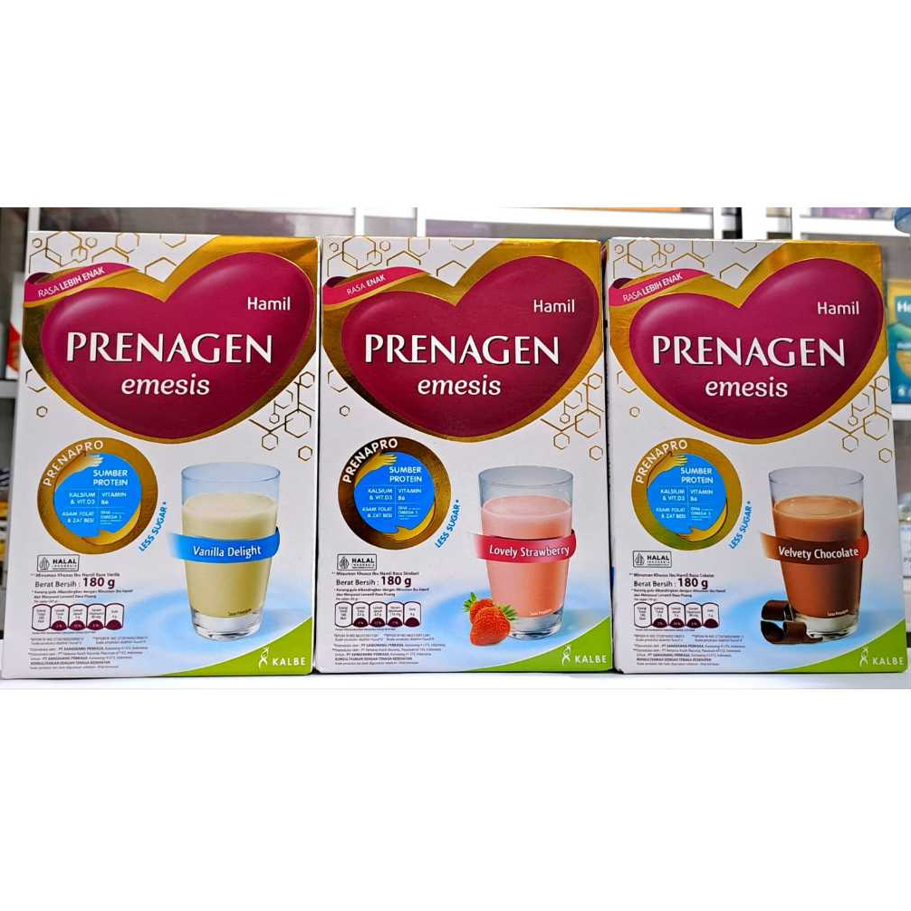 Prenagen 𝐄𝐌𝐄𝐒𝐈𝐒 𝟏𝟖𝟎𝐆𝐑 - Susu Ibu Hamil Trimester 1 Mengurangi Mual