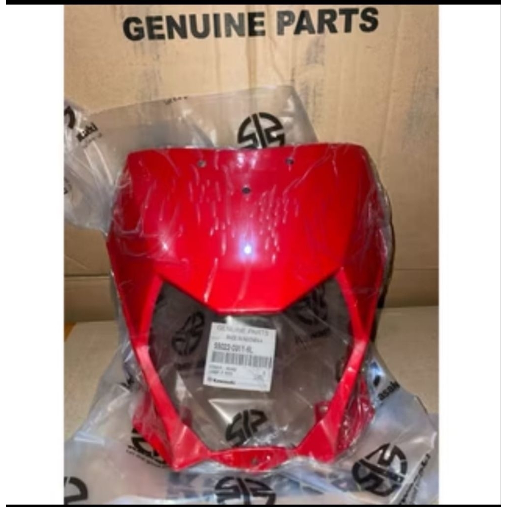 batok lampu depan KLX bf DTRACKER new merah original