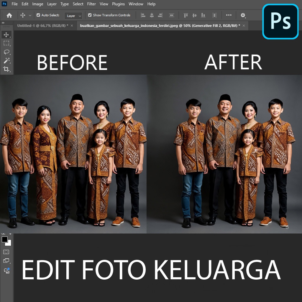 Jasa Edit foto Manipulasi fantasy Kartun 3D Ganti latar Background Hapus Objek Retouch Pasfoto wisud