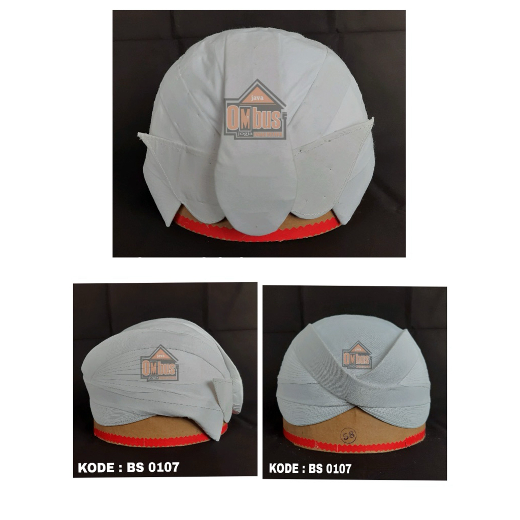 Blangkon Solo Alusan Bisa dicuci dan dilipat by Java Ombus