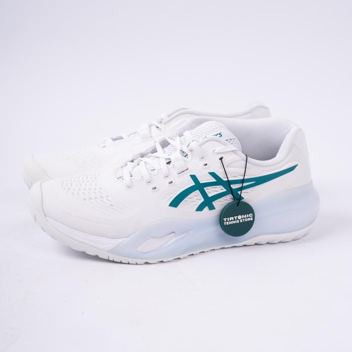 Sepatu Tenis Asics Gel Resolution X Court Tennis Shoes Green BNIB ORIGINAL