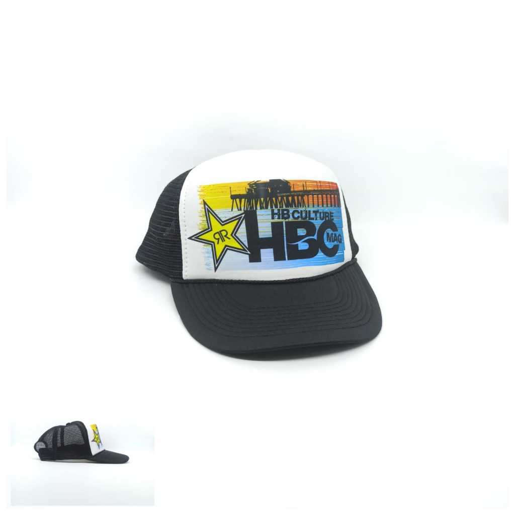 Topi Rockstar Energy Trucker Cap Second Preloved Original 849