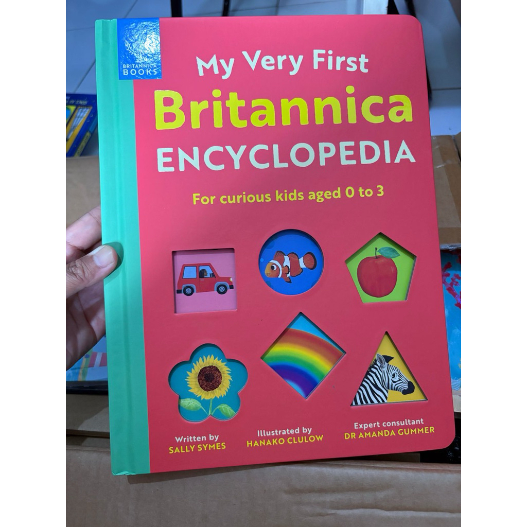 My Very First Britannica Encyclopedia (Baby First Encyclopedia New Cover) - Buku Bayi/ Toddler