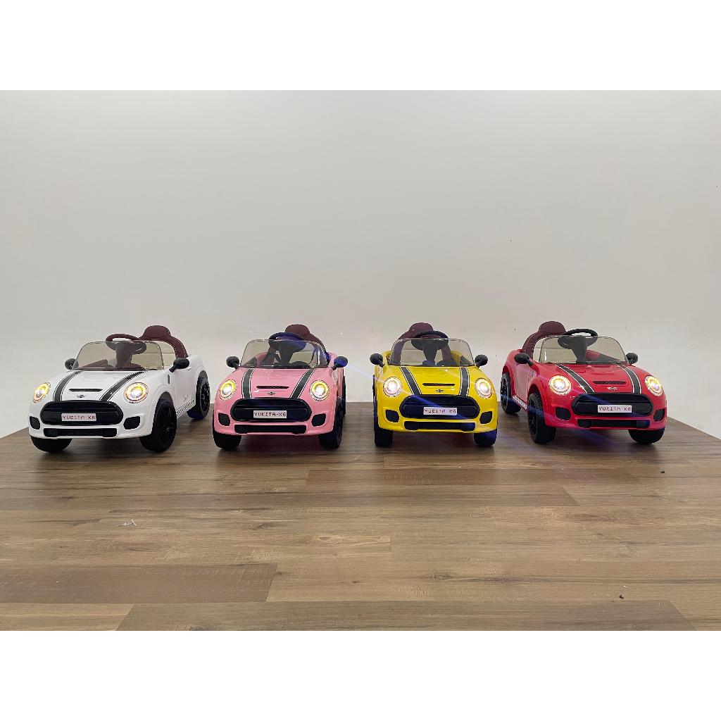 Mainan Anak Mobilan Aki Anak Yukita 06 Mini Cooper Yukita06 Maenan Anak Hadiah Kado Anak