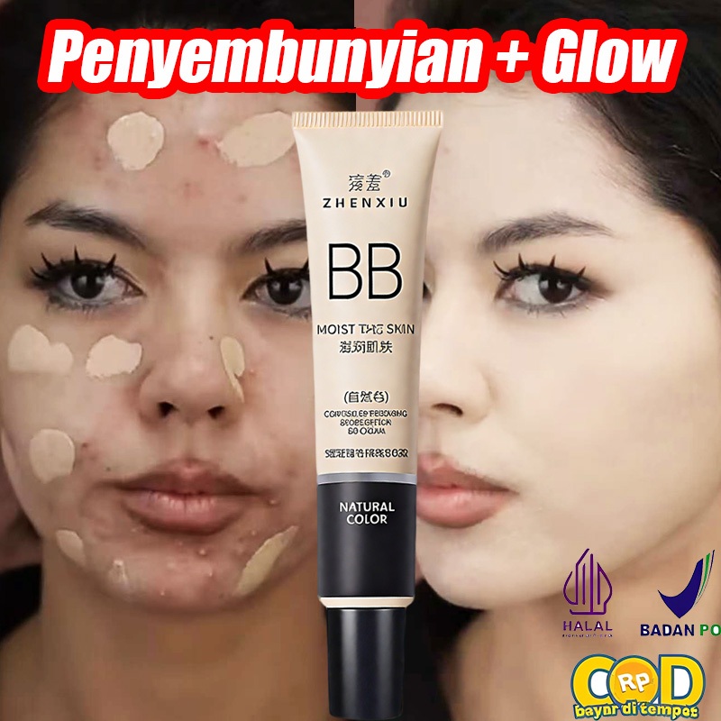 Dempul wajah BB cream SUPER WEARING 30g tahan air concealer tahan lama Liquid foundation Foundation 