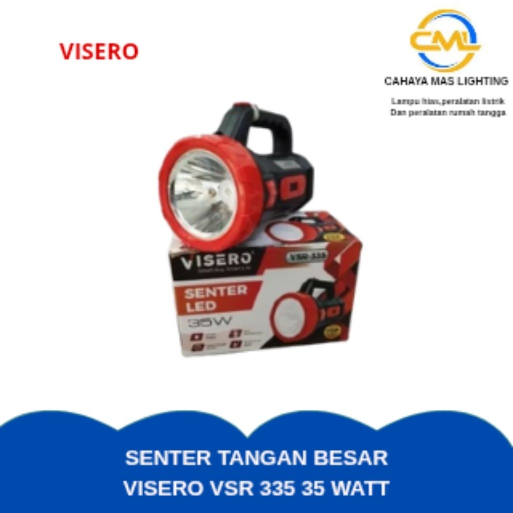 senter tangan besar visero vsr 335