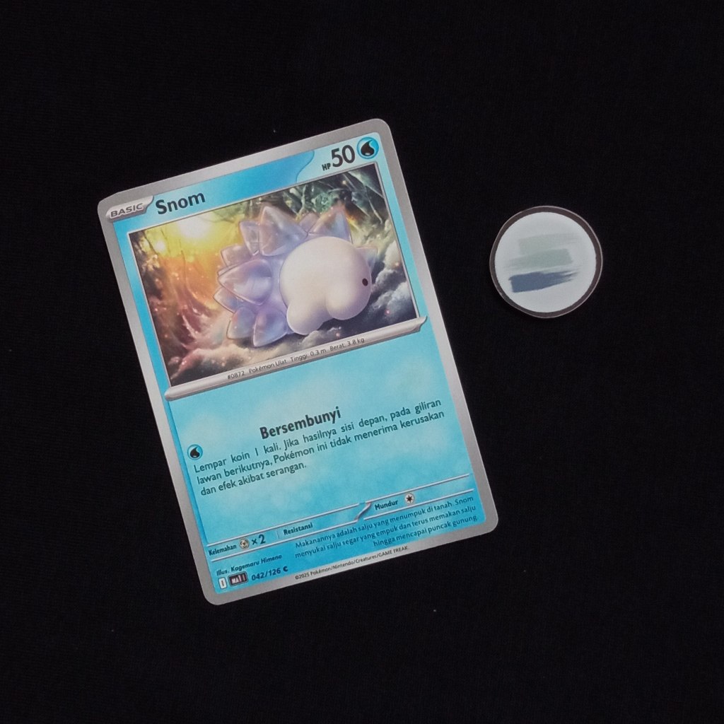 Snom C ma1 Evolusi Mega Pokemon TCG Indonesia
