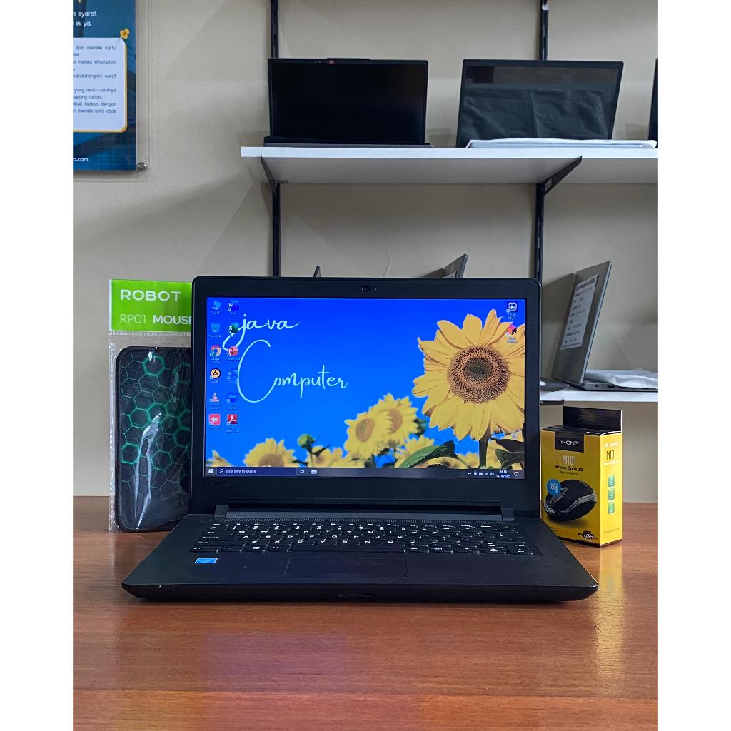 Lenovo Ideapad 110-14IBR Intel Celeron N3060 RAM 4GB DDR3 SSD 240GB Second