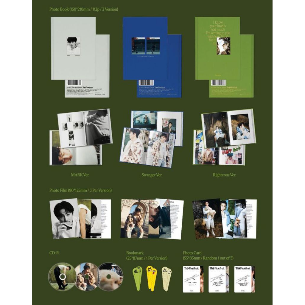 [UNSEALED] MARK THE FIRST FRUIT ALBUM - ALBUM ONLY