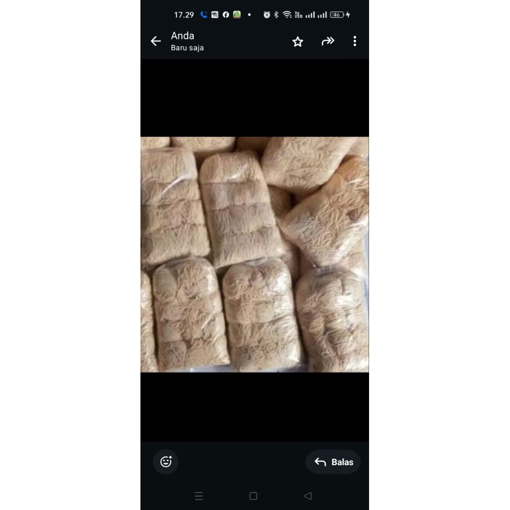 Mie telur mie ayam mentah 1 kg