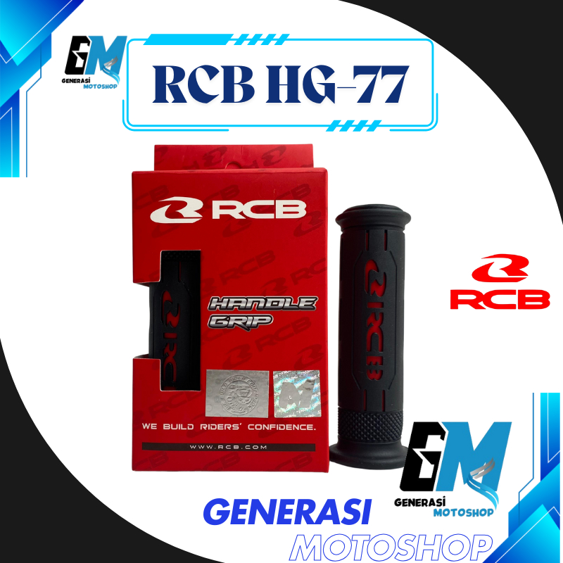 Handgrip Motor RCB HG-77 Original | Pegangan Gas Motor Racing Universal RCB