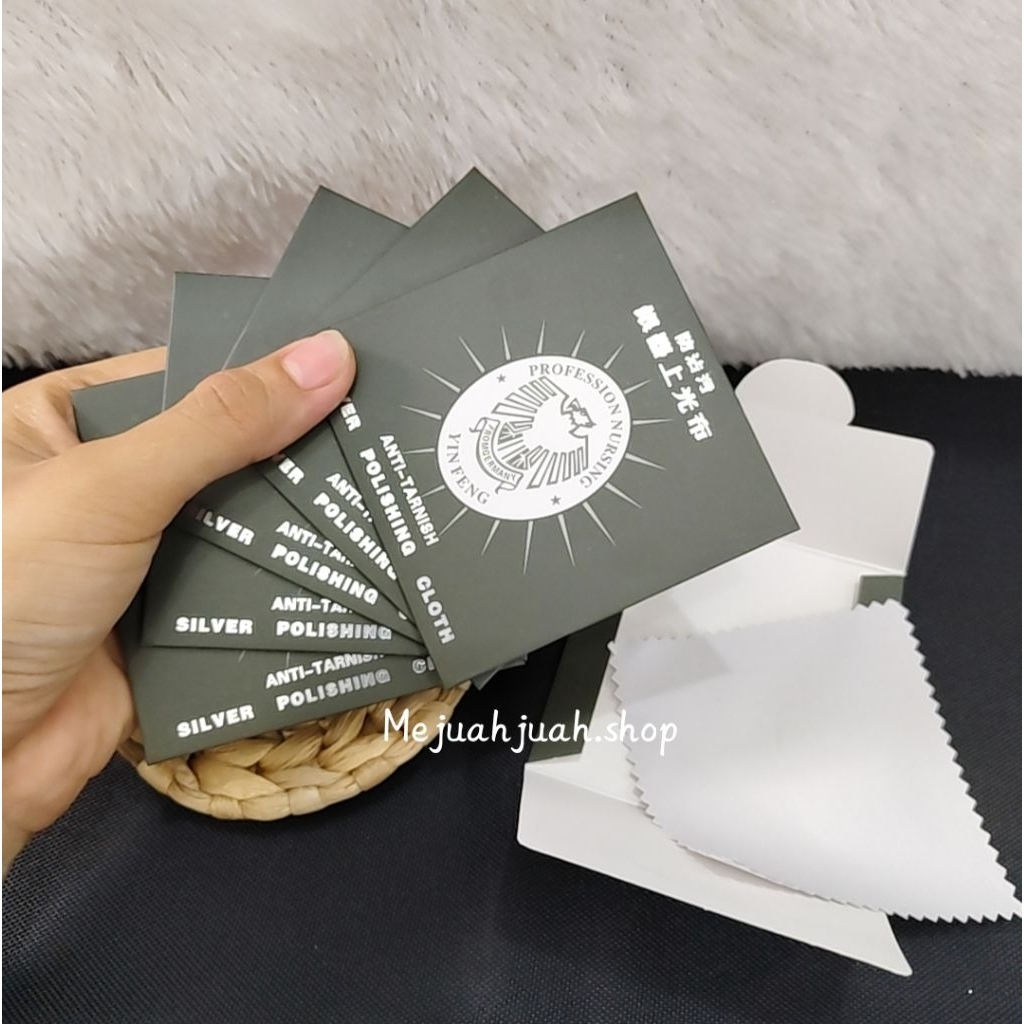 Pembersih perhiasan/ pengkilat emas,suasa atau perak/ polishing