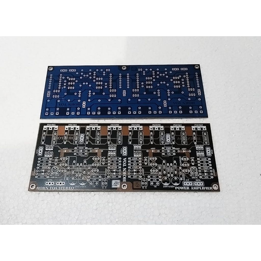 PCB HORN TOA STEREO Power Amplifier