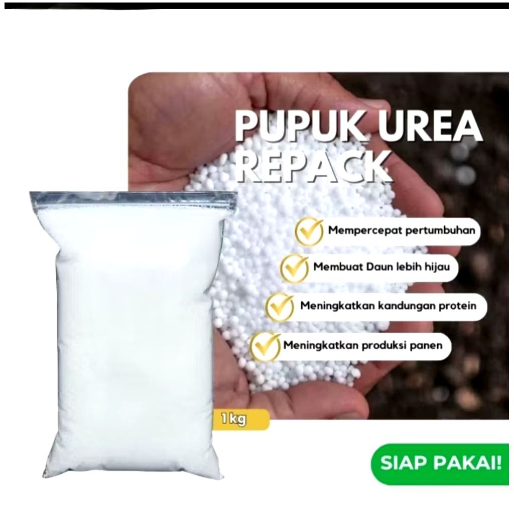 (BISA COD) Pupuk Urea / Orea 100grm - Pupuk Mempercepat Pertumbuhan & Memperlebat Daun